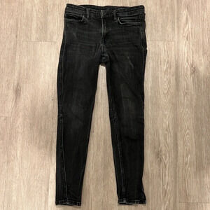 All Saints Mast Twisted Black Jeans